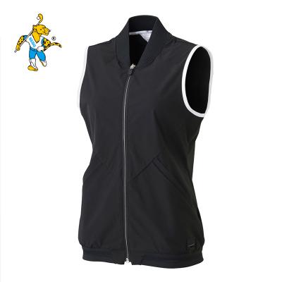 China QUICK DRY Clothing Women's Golf Vest Sports Sleeveless Casual T-Shirt Breathable for sale