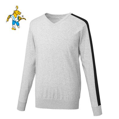 China QUICK DRY Spring Mens Golf Long Sleeve Sports Knitted T-Shirt for sale