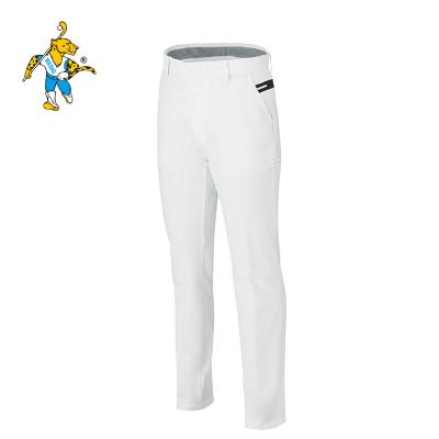 China QUICK DRY Mens Sports Casual Straight Golf Pants Custom Logo for sale