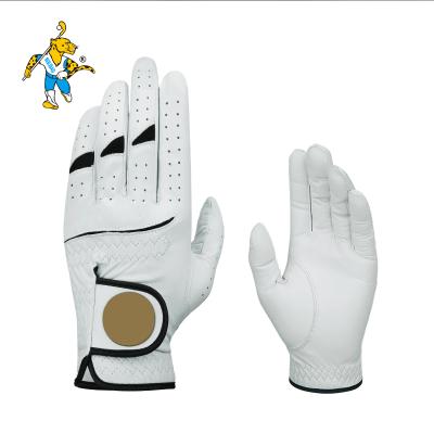 China Factory Direct Selling Soft Durable Custom Logo Mens Breathable Left Hand Golf Mitt for sale