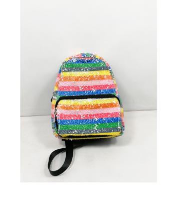 China Fashion Customized Sequined Backpack Kids School Bag for sale