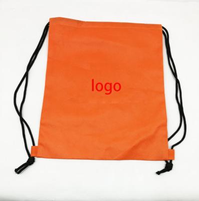 China For Gifts 420D 210D Sequin Nonwoven Drawstring Bag With Backpack Function For Promotion for sale