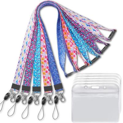 China Waterproof Polyester Material Polyester ID Card Holder Lanyard/Keys Lanyard/Phone Lanyard for sale