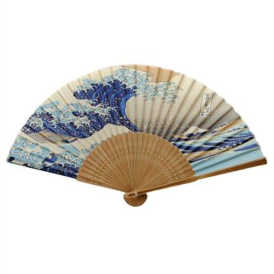 China China Newest Customized Design One Side Bamboo Hand Sale Fan For Promotion for sale