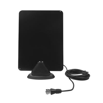 China Hot Selling GREENTEK Height Gain Home TV Thin Electric Paper Indoor Antenna For Digital Use RF-TF09 for sale