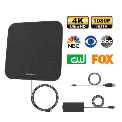 China GREENTEK Plastic Long Range Indoor Digital UHF High Gain TV Antenna for sale