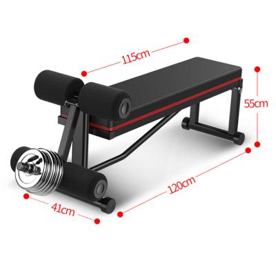 China Modern Supine Abdomen Abdominal Exercise Home Equipment Multifunctional Fitness Board Dumbbell Bench for sale