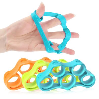 China Custom Silicone Ring Fitness Equipment Deadlift Enhancer Hand Grip Gym Workout for sale