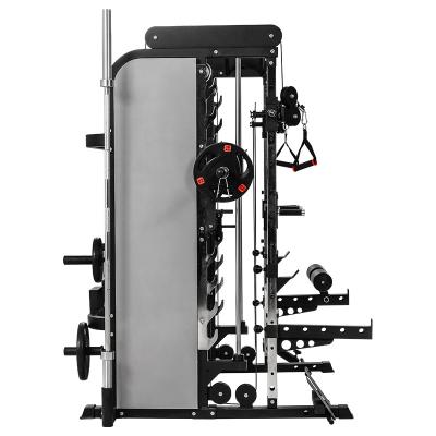 China Blacksmith Functional Squatting Machine Home Gym Trainer Equipment Commercial Fitness Power Rack Half for sale