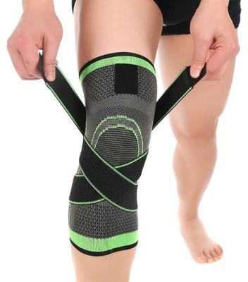 China Wholesale Adult Fitness Factory Sports Gym Basketball Single Thin Single Knee Pad Protective For Work for sale