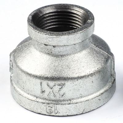 China Eco-friendly Connection Cross Forged Reducing Plug Fig Pipe Fittings Galvanized Malleable Iron NPT Threaded Reducing Plug Fig for sale