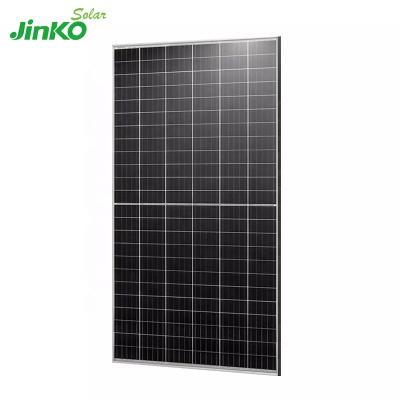 China Jinko 500W 530W 540W Solar Power System Bifacial Solar Panels Double Glass Transparent Mono Solar Panel Price for sale