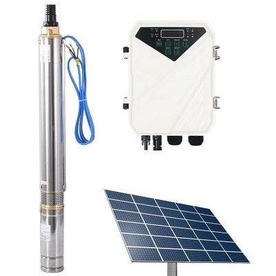 China Complete Irrigation Agriculture Solar Power Submersible Pump Kit Solar Water Gas Price for Agriculture Irrigation for sale