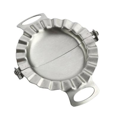 China 18/8 Stainless Steel Sustainable Press Dumpling Making Device Machine Manual Dumpling Maker Mold for sale