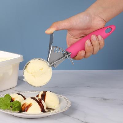 China Sustainable New Arrival New Design High Quality Portable Eco-Friendly Ice Cream Tool Scoop for sale