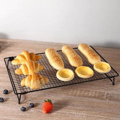 China Wholesale Sustainable Modern Non-Stick Bread Cake Stainless Steel Cooling Rack for sale