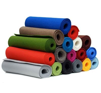 China Waterproof 3mm Needle Punched Non Woven Polyester Felt Fabric Rolls for sale