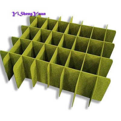 China Waterproof Environmentally Friendly Soundproof Decorative Acoustic Foam Ceiling Tiles for sale