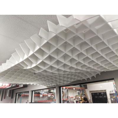 China Artistic Ceilings Soundproof Acoustic Foam, Felt Acoustical Ceiling Panels, White Acoustic Art Panels for sale