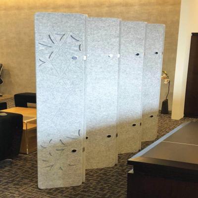 China Antistatic Divider Single Piece , Polyester Acoustic Shield , Customized Office Partition for sale