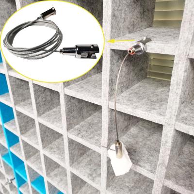 China Retail Industry Stainless Steel Custom Suspension Hanging System For Led Panel Light for sale