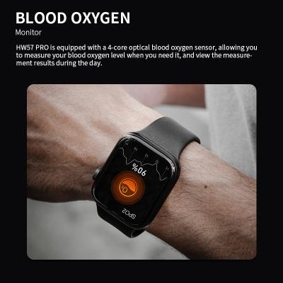 China Wifi Smart Watch with 1.69” Touch Screen, Fitness Tracker with Built-in, Blood Oxygen, Heart Rate, Stress and Sleep Monitors for sale