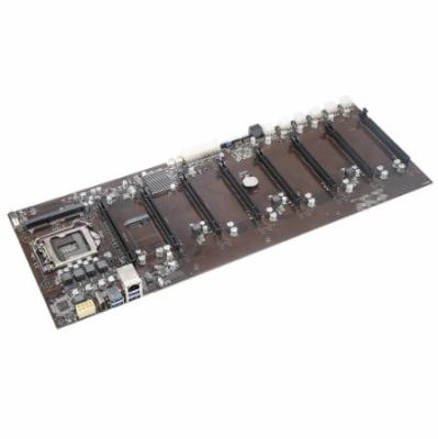 China NEW Original Electronic Hardware 8PCIE 8GPU for B250 BTC-D8P DDR3L TB250-BTC PRO motherboard board 1151 alternative for sale