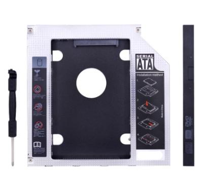 China Universal Electronics Hardware SATA 3.0 LED 2ND HDD Cart 9.5mm 9.5mm 12.7mm For 2.5