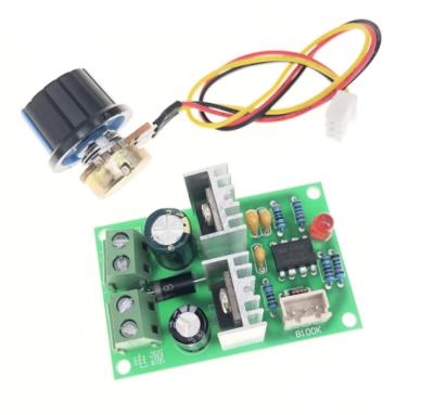 China Electronic Hardware PWM DC 12V/24V/36V 12V-36V 3A Pulse Width DC Regulator Switch Module Motor Speed ​​Board for sale