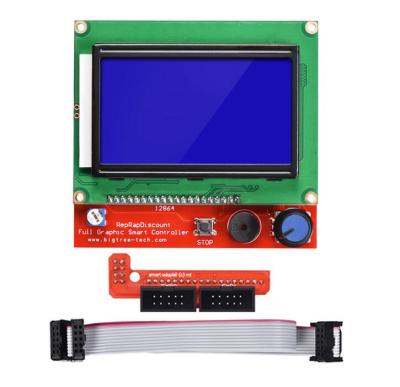 China Electronic Equipment 3D Printer Parts LCD Display 12864 LCD Control Panel 12864 LCD Display For 3D Printer Smart Controller RAMPS 1.4 for sale