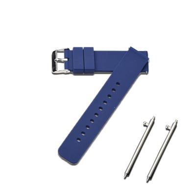 China Water Resistant Ready To Ship Tropical Silicone Rubber Men's Watch Band Waterproof Watch Strap For iwatch 7 6 5 series for sale