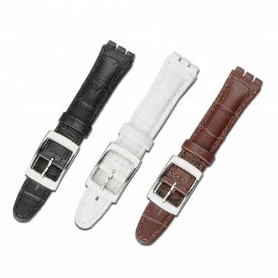 China Genuine Leather Watch Bands 22mm Brown Leather Watch Straps for sale