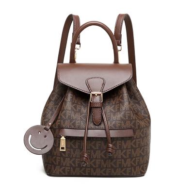 China MKF luxury brand customized trend bucket drawstring backpack anti-theft for ladies fashion ins backpack travel anti-theft bag for sale