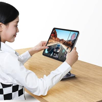 China iPad Pro 11 12.9 Inch Magnetic 360 Rotation Tablet Holder Magnetic Adjustable Desktop Stand for sale