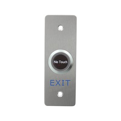 China No Touch Exit Sensor Door Exist Button Door Entry Switch Built - In Sounder Buzzer for sale