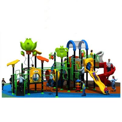 China YL-S095 Durable Plastic Kids Nature Theme Slide Playground Outdoor Kids Playground Equipment for sale