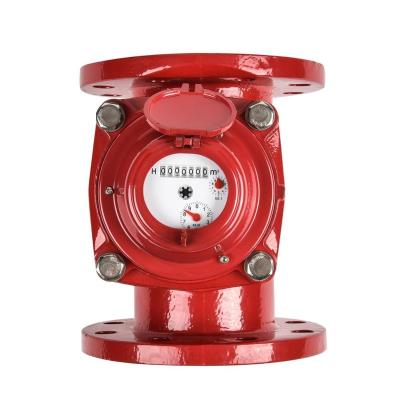 China 25m3/h Woltman Bulk Flow Meter Hot Water Meter for sale