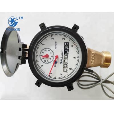 China AWWA708 Standard Hot Bronze Water Meter Price With 25mm for sale