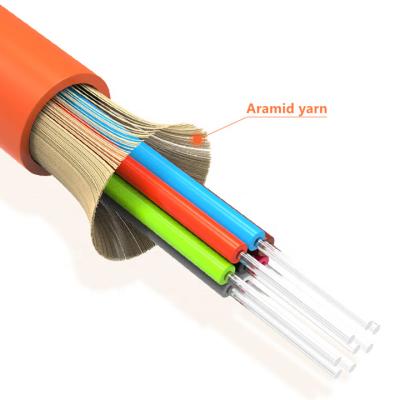 China Telecom Communication 2022 Indoor Multimode Fiber Optic Cable GJFJV Sale Cable for sale