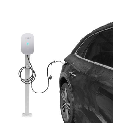 China commercial ev charging station ev solar charger type 1 public charging stations with CE/RoHS EZD-EVA01 for sale