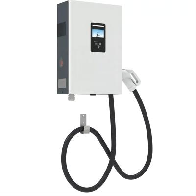 China Stereo Mounted 20kw Ocpp 1.6j Ev Fast Electric Vehicle Charging 3 Phase Bus DC Charger Station for sale