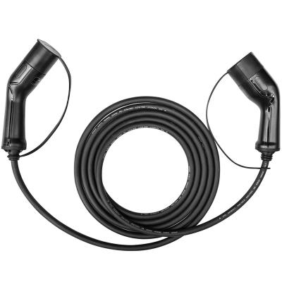 China Strip type - 2 ev charging cable 1 phase 32a 7kw electric vehicle charger gun extension for sale