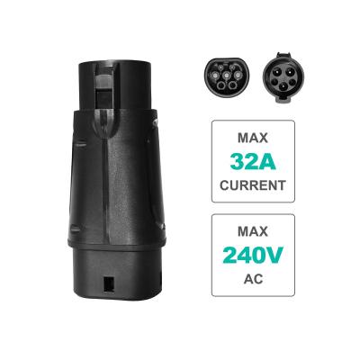 China Portable EV Adapter EV Car Charger Charging Type - 2 To Type - Cable 2 EV Charger Charging Gun With CE/RoHS for sale