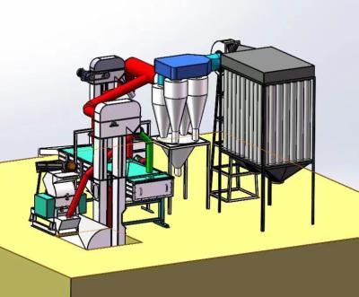 China Purificador de piedras para materiales carbonizantes en venta