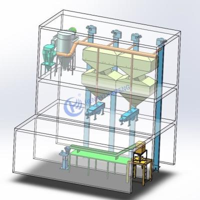 Cina Macchina di imballaggio granulare automatico ad alta capacità 380V per materiali solidi in vendita