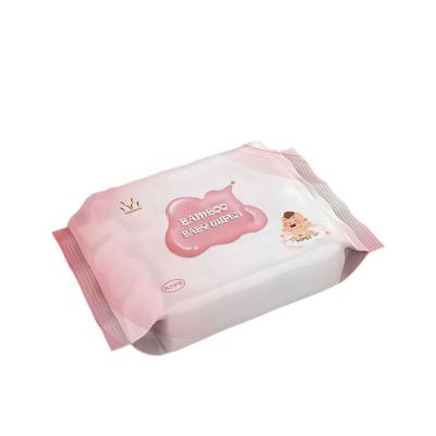 China SKIN CARE Customized Unscented Safe Biodegradable Bamboo Baby Wipes Baby Care Products Manufacturer for sale