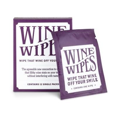 China Simple Packaged Red Wine Cleaning Stain Remover Wipes Damp Household Cloths With Customized Design for sale