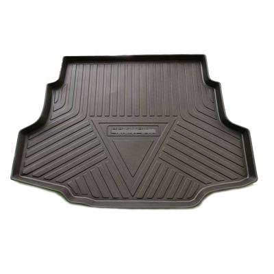 China High Quality High Skirt TPO Trunk Cargo Liner For Hyundai i10 Sedan Auto Accessories Trunk Mat Cargo Cover Big Tray for sale