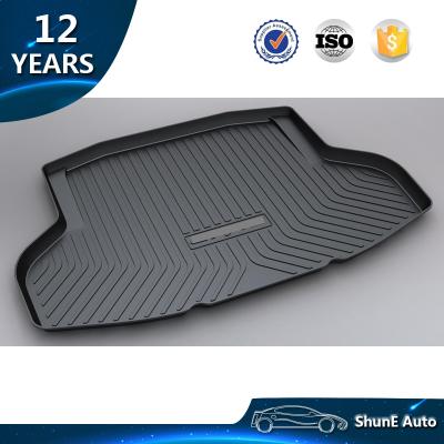 China Non Slip New High Quality Waterproof 3D TPO Trunk Liner For Civic 2016-2018 Trunk Mat Cargo Tray Car Accessories for sale