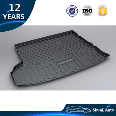 China Non Slip Waterproof Non Slip TPO Trunk Waterproof Cargo Liner For Highlander Trunk Mat Cargo Tray 5 Seats Car Accessories 2015-2018 for sale